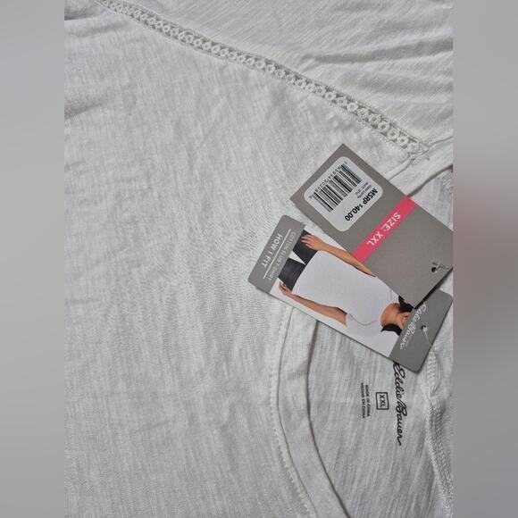 Eddie Bauer | NWT | White Short Sleeve Tee | XXL - Picture 3 of 9
